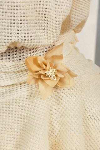 Sleeveless Back Tie Dress
