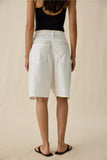 Button Detail Pocket Casual Shorts
