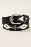 Cross Buckle Belt