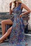 Paisley Layered Detail Romper