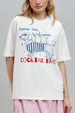 Graphic Print Crew Neck Short Sleeve Tee