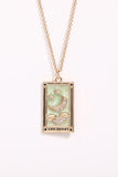 Rectangular Tarot Pendant Necklace