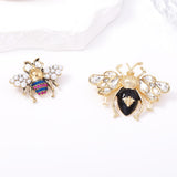 Crystal Bee Brooch