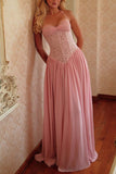 Lace Corset Halter Maxi Casual Dress