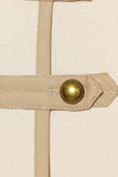 Toggle Button Cropped Shacket