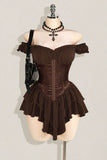 Ruffle Off-Shoulder Night Out Dress