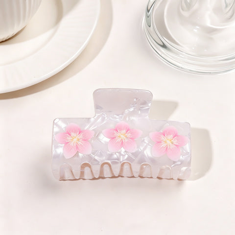 Floral Hair Claw Set