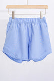 Elastic-Waist Casual Shorts