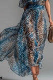 Off-Shoulder Flowy Casual Dress