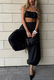 Elastic Waist Balloon Pants
