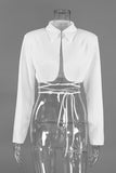 Tie-Waist Cropped Bolero Jacket