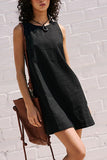 Backless Sleeveless Mini Dress