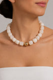 Beaded Chunky Accent Necklace