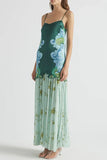 Tie-Back Floral Skirt Set