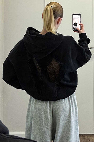 Hooded Long Sleeve Sweatshirt