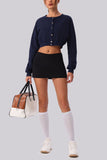 Leopard Print High-Waist Bodycon Mini Skirt