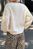 Lobster Knit Crew Neck Sweater