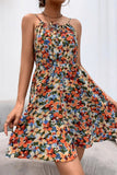 Floral Tie-Front Cami Dress