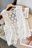 Crochet Open Front Vest