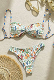 Floral Print Bikini Set