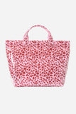 Striped Tote Bag with Handles