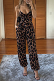 V-Neck Tie-Front Palazzo Jumpsuit