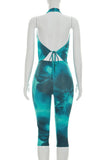 Halter Neck Pants Set