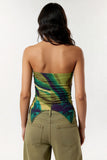 Strapless Ring-Detail Tank Top