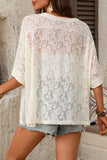 Relaxed Fit Semi-Sheer T-Shirt