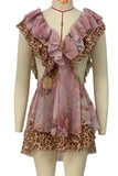 Ruffled Layered Vacation Dress