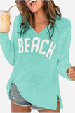 Casual Beach Knit Top