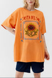 Graphic Print Oversized T-Shirt