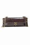 Chain Strap Flap Crossbody Bag