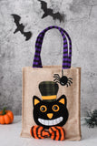 Halloween Character Applique Tote Bag