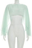 Casual Dress with Flowy Sleeves