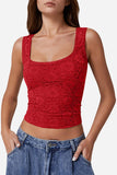 Lace Detail Tank Top