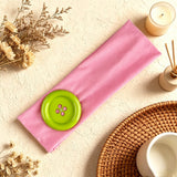 Large Button Detail Elastic Headband