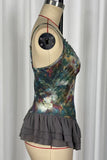 Ruffle Hem V-Neck Tank Top