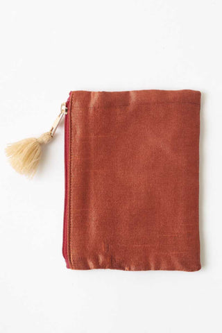 Embroidered Playing Card Pouch