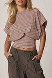 Striped Short-Sleeve T-Shirt