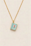 Mini Book Pendant Necklace