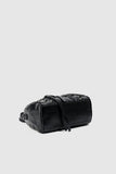 Braided Handle Studded Barrel Bag