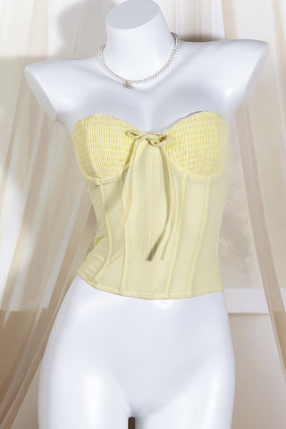 Strapless Ruched Tank Top
