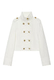 Vintage Style Double-Breasted Jacket