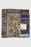 Vintage Collage Print Square Scarf