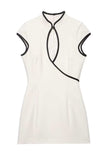Modern Keyhole Cheongsam Dress