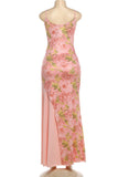 Floral Spaghetti Strap Dress