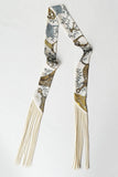 Printed Fringed Detail Scarf