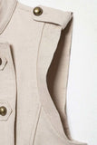 Button-Front Shift Dress
