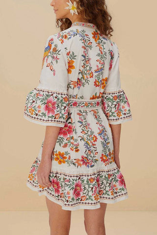 Boho Print Vacation Dress